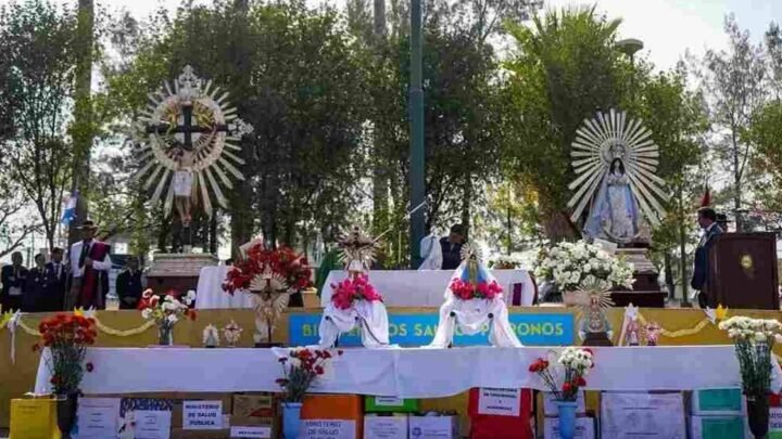 Imágenes peregrinas Señor Virgen Milagro este