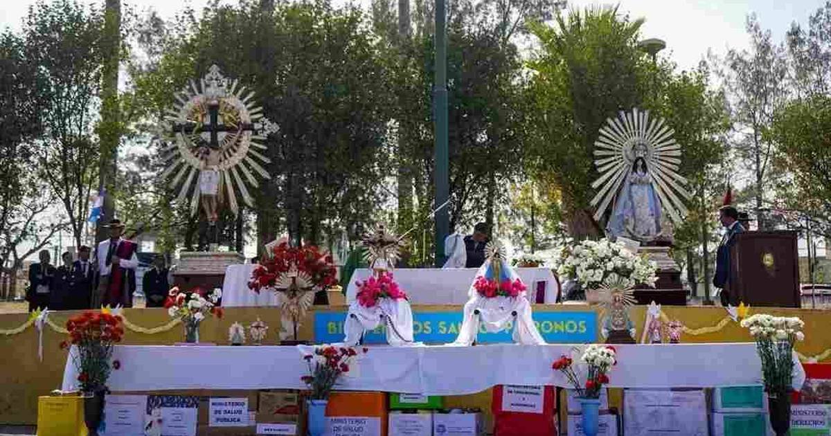 Imágenes peregrinas Señor Virgen Milagro este