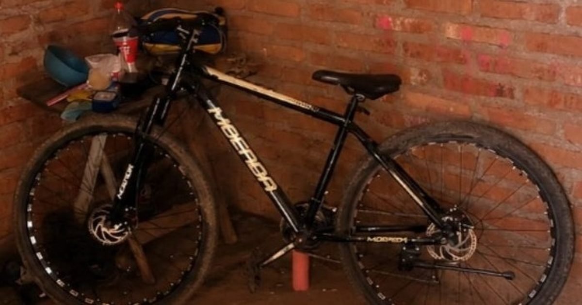 bicicleta robada en Embarcacion
