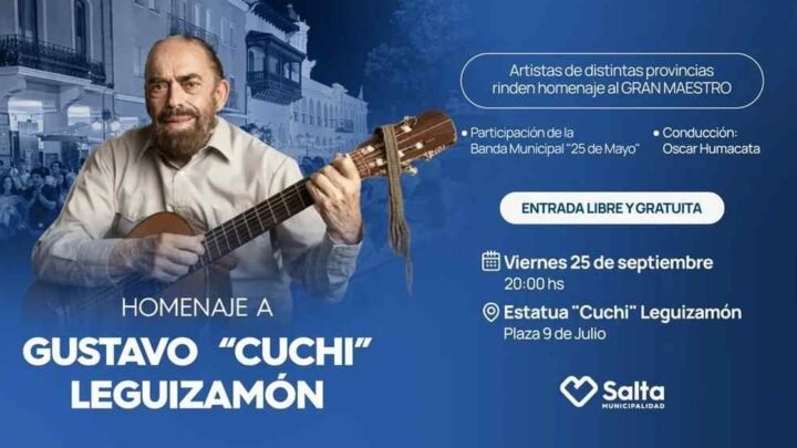 homenaje al Cuchi Leguizamón