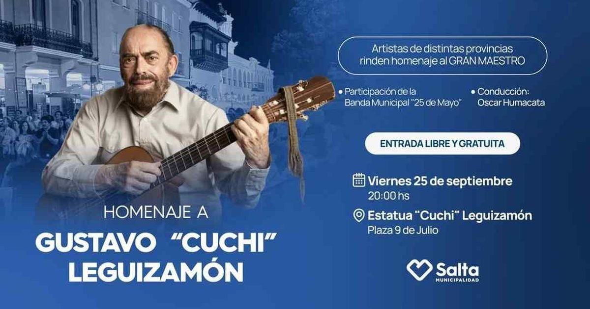 homenaje al Cuchi Leguizamón