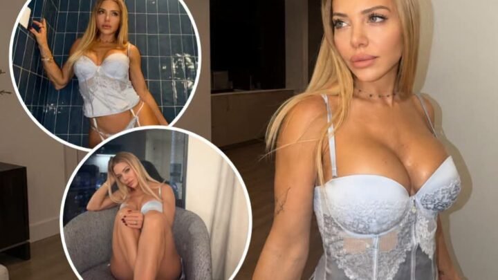 Evangelina Anderson deslumbró en Miami con una producción de lencería de alto impacto