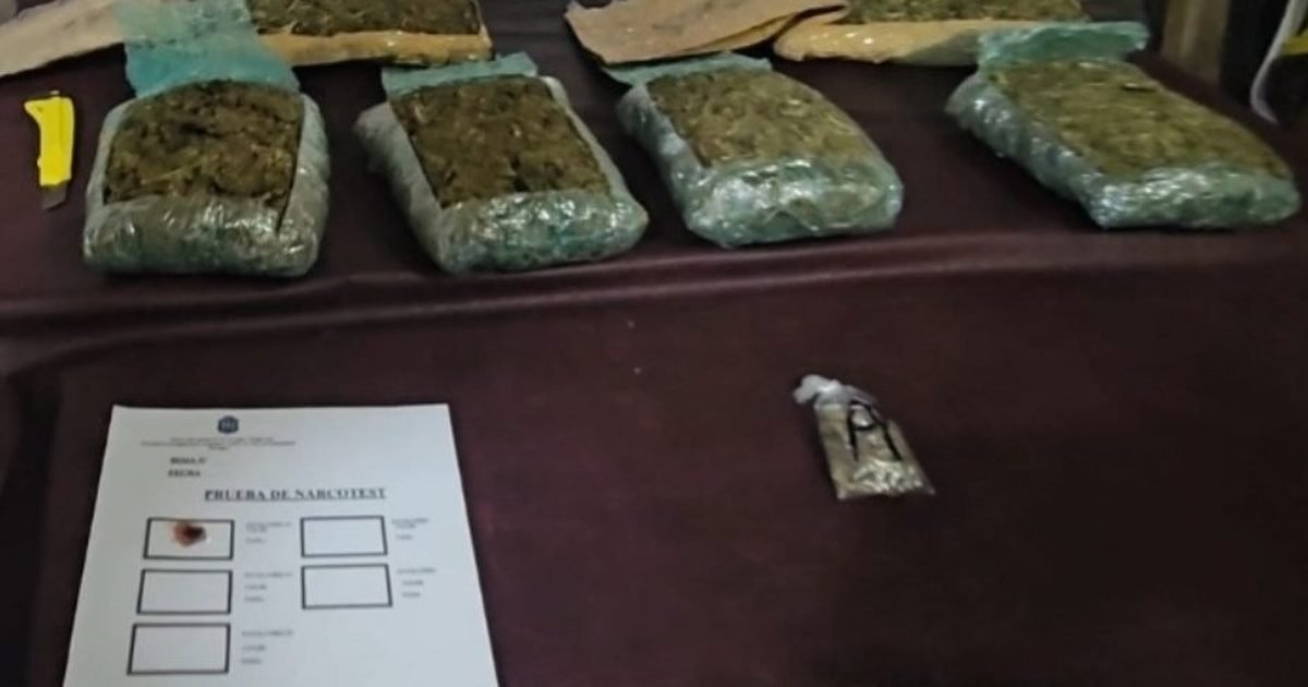 secuestraron estupefacientes en Tartagal