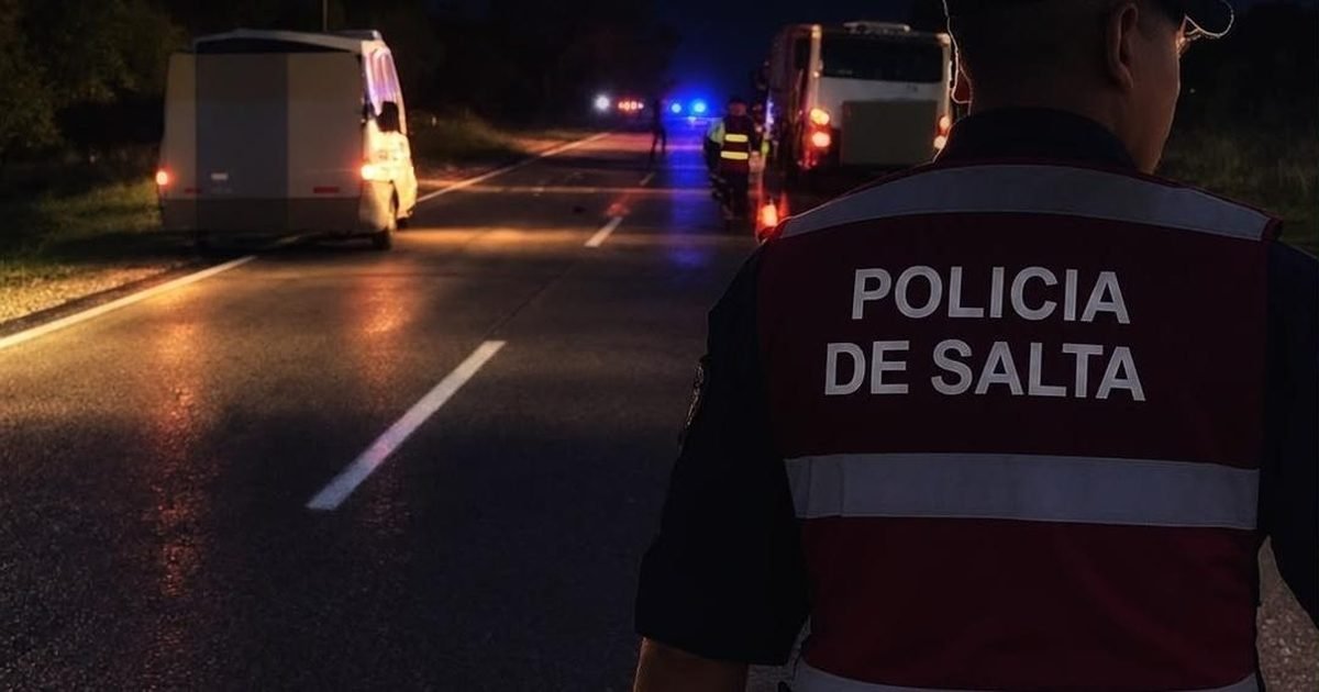 siniestro vial en Salta