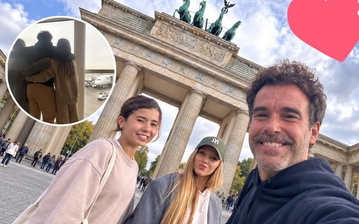Cabré, Rocío Pardo y Rufina: el especial viaje familiar a Alemania para un desafío deportivo