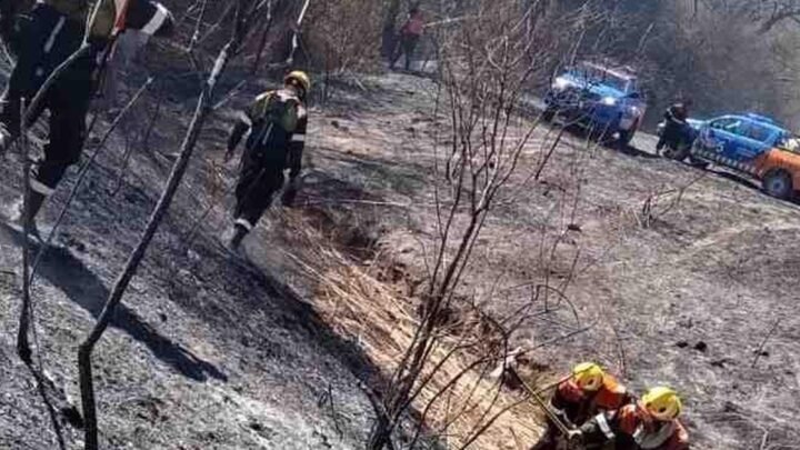 incendio en Aunor