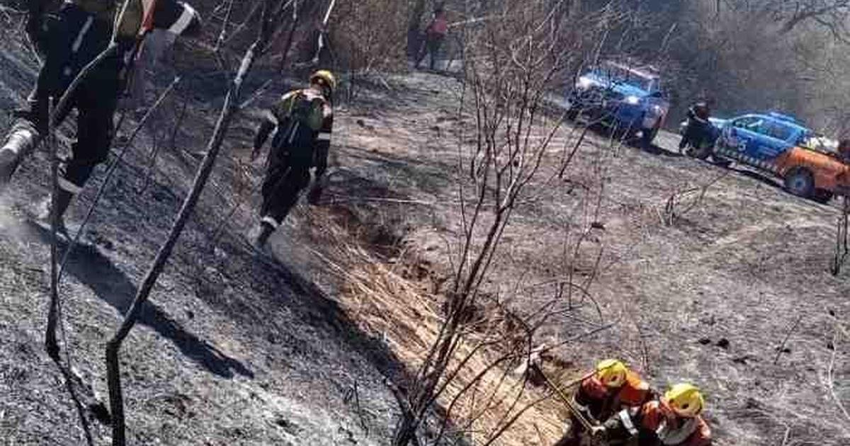 incendio en Aunor