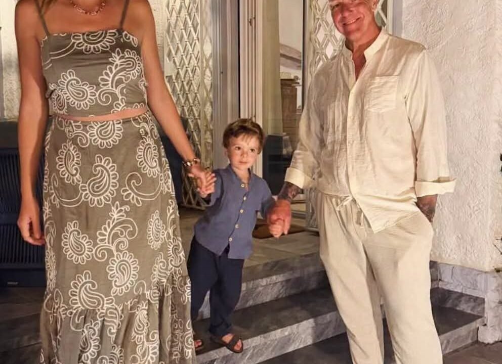 Fantino celebró su cumpleaños en la Toscana rodeado de su familia