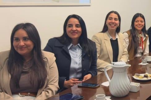 Concejales Salteñas de LLA, junto a la Olmedista Emilia Orozco, senadora nacional por Salta