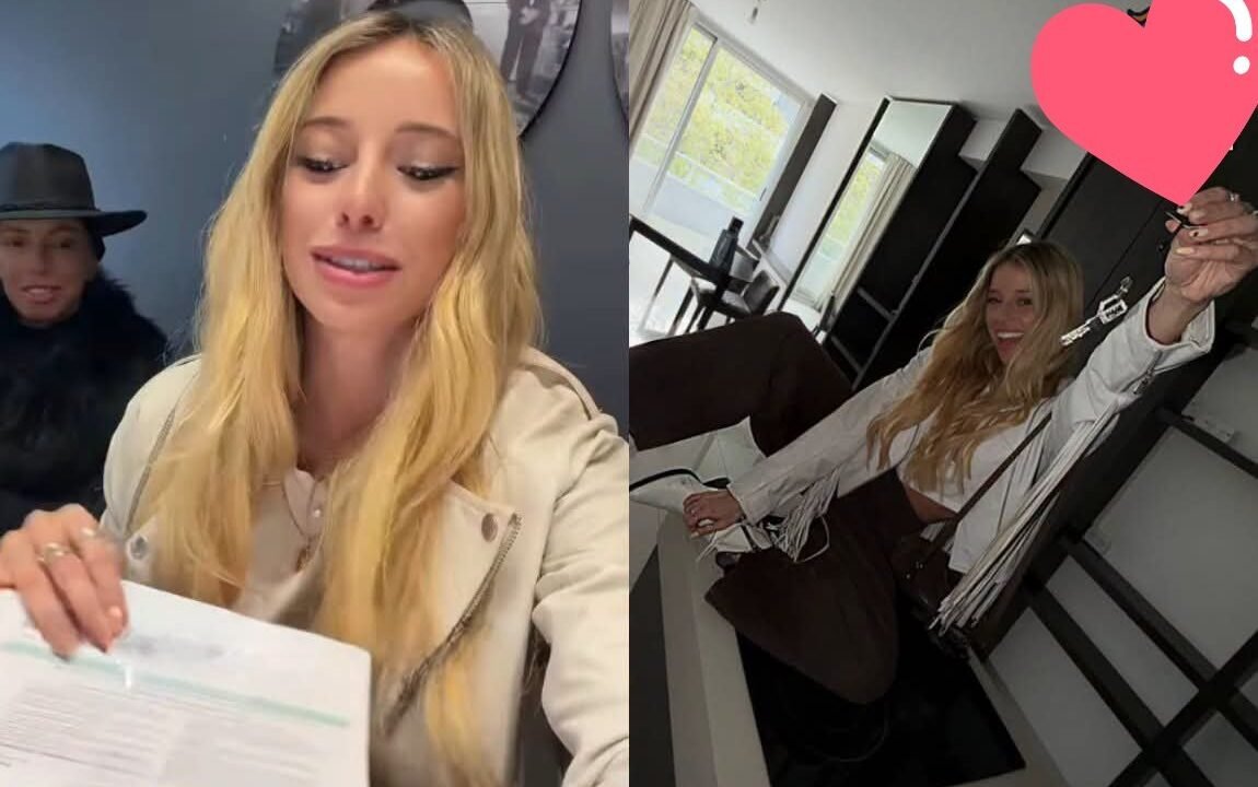Zoe Bogach celebró la compra de su primer departamento con humor: “¿Qué es el ABL?”