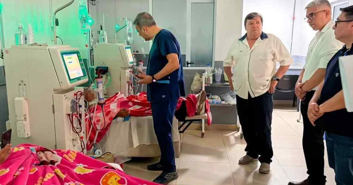 Gobierno amplió servicio Hemodiálisis incorporó equipamiento