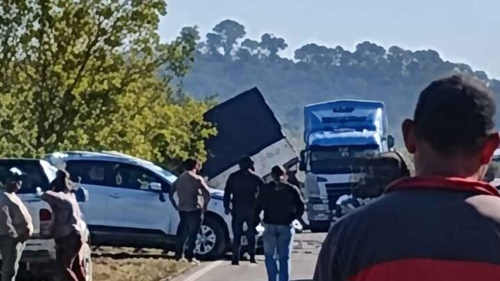 accidente Caimancito Trágico Ruta Nacional hombre falleció choque frontal camión