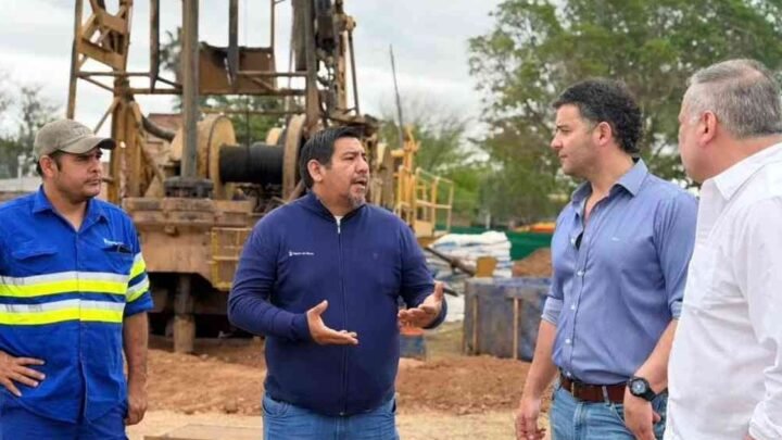 Gobierno Provincia inició construcción nuevo pozo