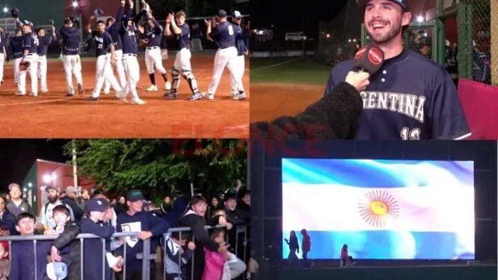 La Selección Argentina de sóftbol venció a Venezuela y mantiene su invicto en Paraná