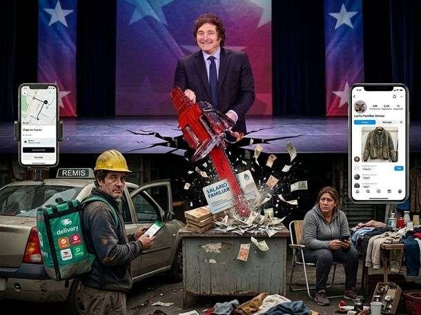 Aseguran que la morosidad récord de las familias con Javier Milei fue causada por la destrucción del ingreso