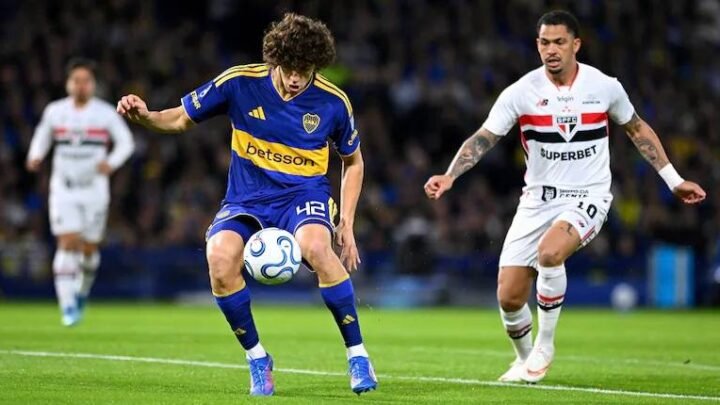 Atacaron con piedras el micro de Boca en su llegada al estadio Morumbí