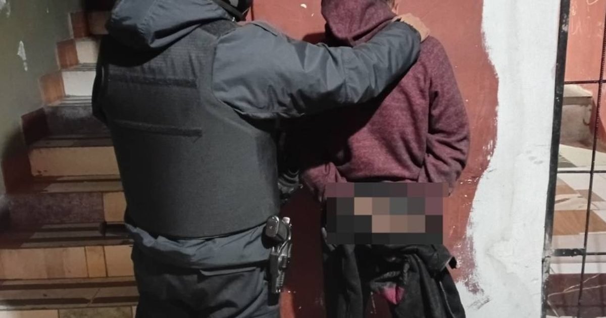 detuvieron a un hombre