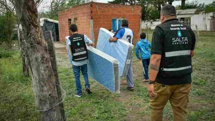familias afectadas por lluvias