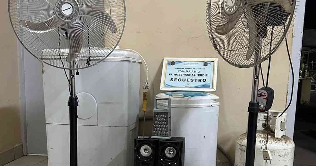 robo en El Quebrachal