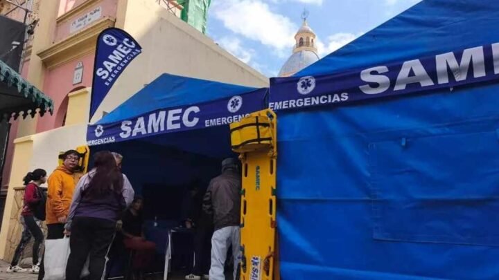 operativo sanitario del Milagro