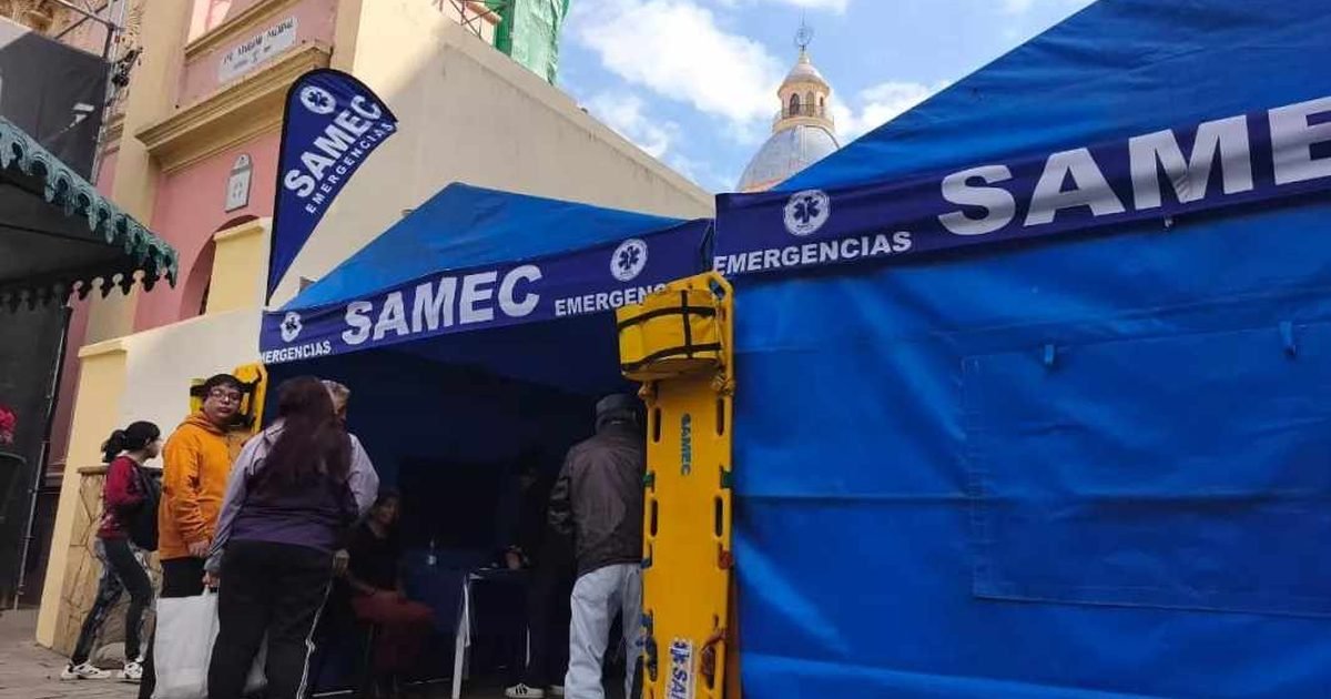 operativo sanitario del Milagro