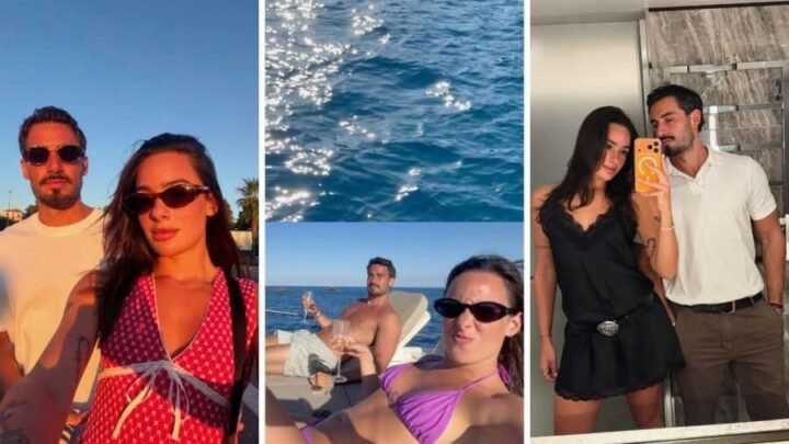 Nico Occhiato y Flor Jazmín Peña: postales de su romántica escapada por Italia
