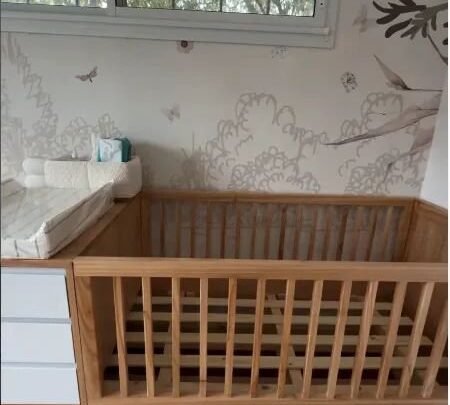 Illbele compartió los detalles del tierno cuarto que preparó para la llegada de Mila