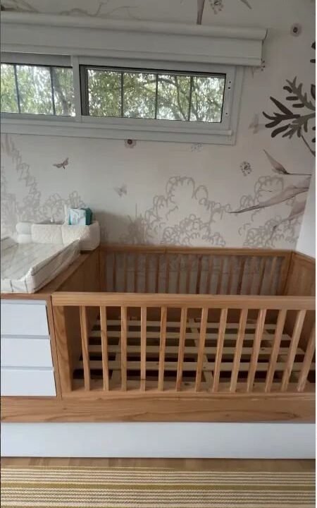 Illbele compartió los detalles del tierno cuarto que preparó para la llegada de Mila