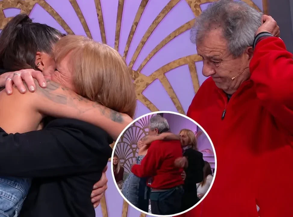 El emotivo reencuentro de Luana con sus abuelos tras su paso por Gran Hermano Generación Dorada