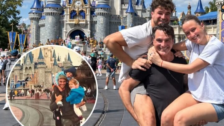 Hernán Drago recreó una icónica foto familiar en Disney tras dos décadas: "La magia continúa"