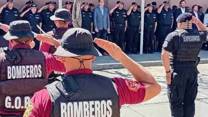 Bomberos de la Policía de Salta