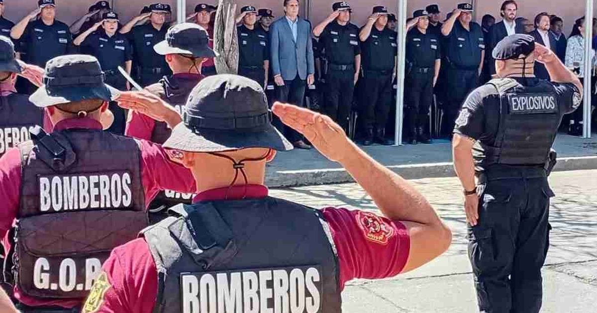 Bomberos de la Policía de Salta