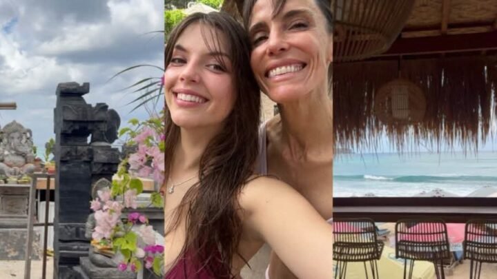 María Susini vive una experiencia de conexión total en Indonesia junto a su hija