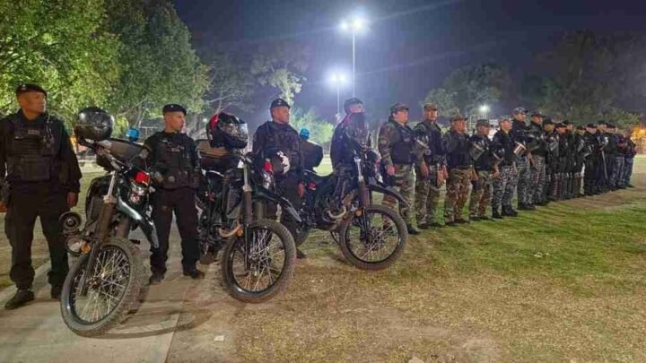 despliegue policial en Salta