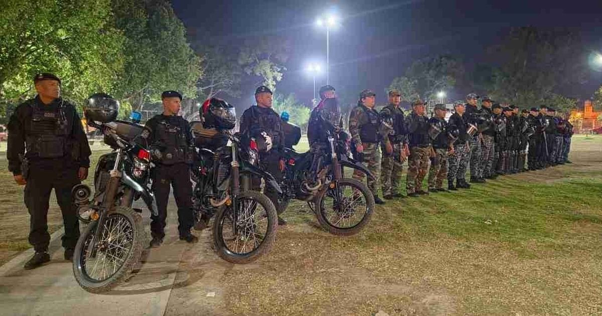 despliegue policial en Salta