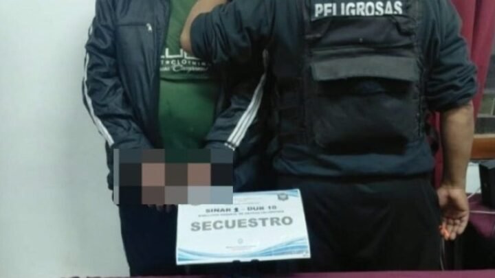 hombre con droga en Salta