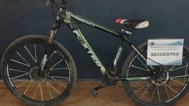 recuperaron una bicicleta