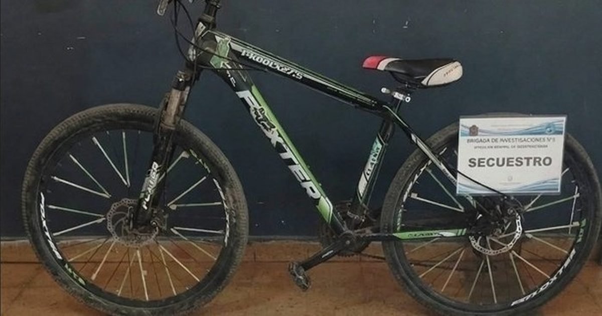 recuperaron una bicicleta