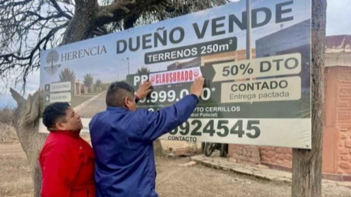 Clausuran un desarrollo urbanístico irregular en la zona de La Pedrera