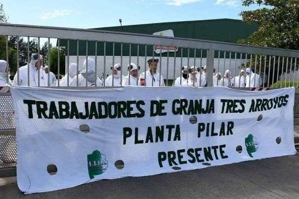 Indignación en Granja Tres Arroyos: la empresa pretendió pagar salarios con pollos