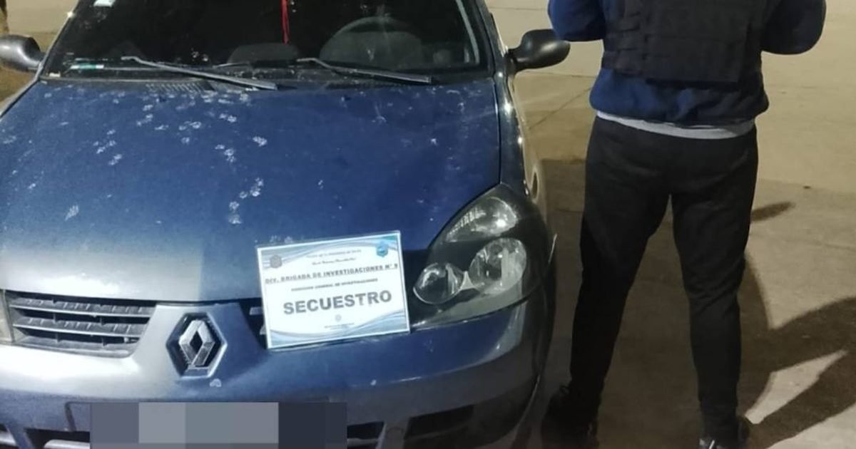 automóvil con pedido de secuestro