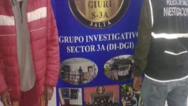 Capital Investigadores demoraron hombre robo batería