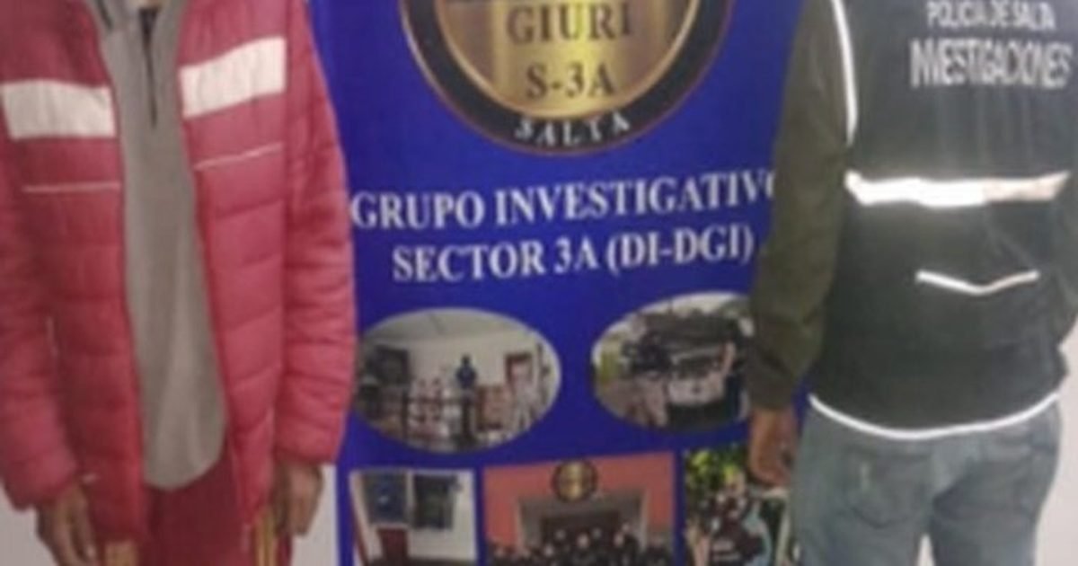 Capital Investigadores demoraron hombre robo batería