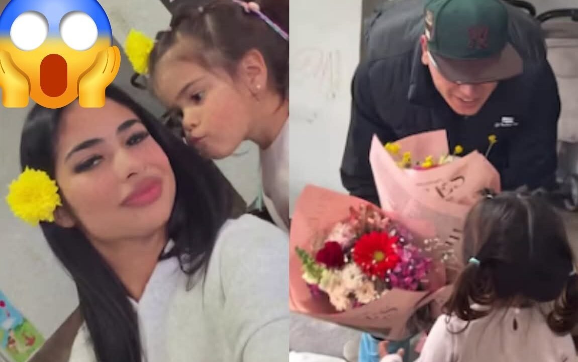El emotivo gesto de Thiago Medina hacia Daniela y sus hijas en la llegada de la Primavera