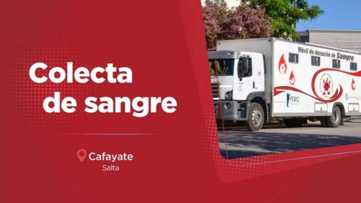 donar sangre en Cafayate