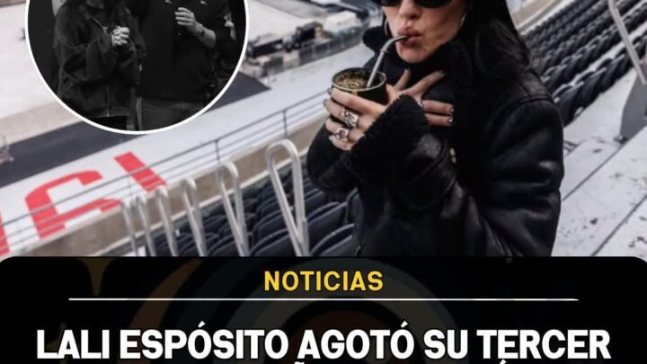 Lali Espósito agotó su tercer River y se prepara para el cierre de su gira