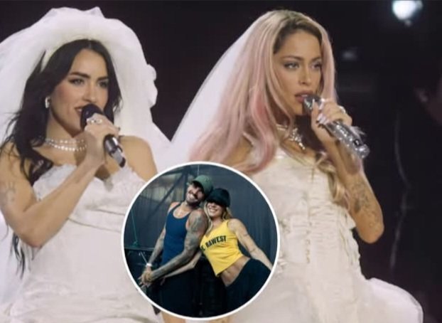 El romántico mensaje de Rodrigo de Paul tras la histórica presentación de Tini junto a Lali en River