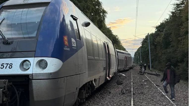 descarrilamiento tren Francia dejó 44 heridos joven estado crítico