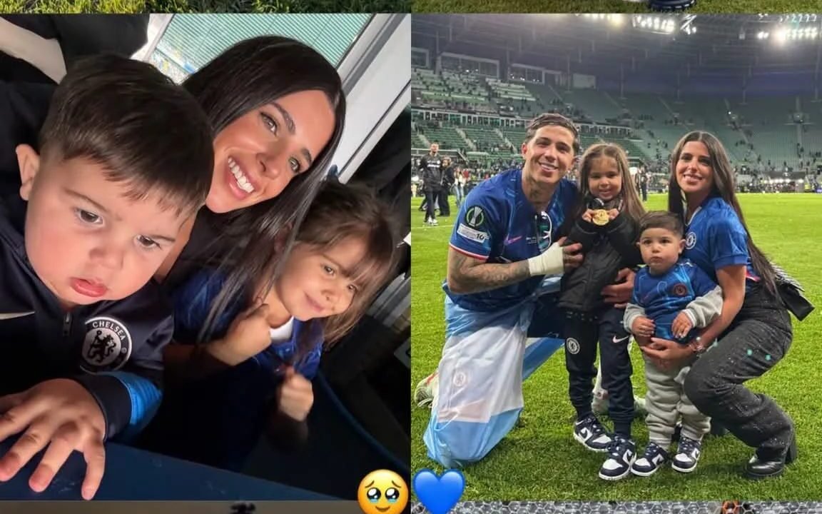 Valentina Cervantes se despidió de Londres tras el pase de Enzo Fernández al Manchester City