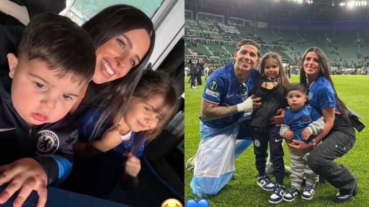 Valentina Cervantes se despidió de Londres tras el pase de Enzo Fernández al Manchester City